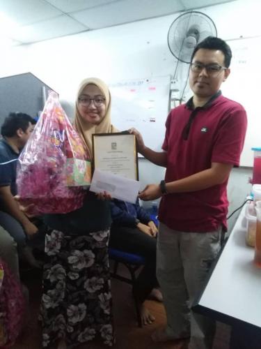 Anugerah Pekerja Cemerlang 2019Nasuha